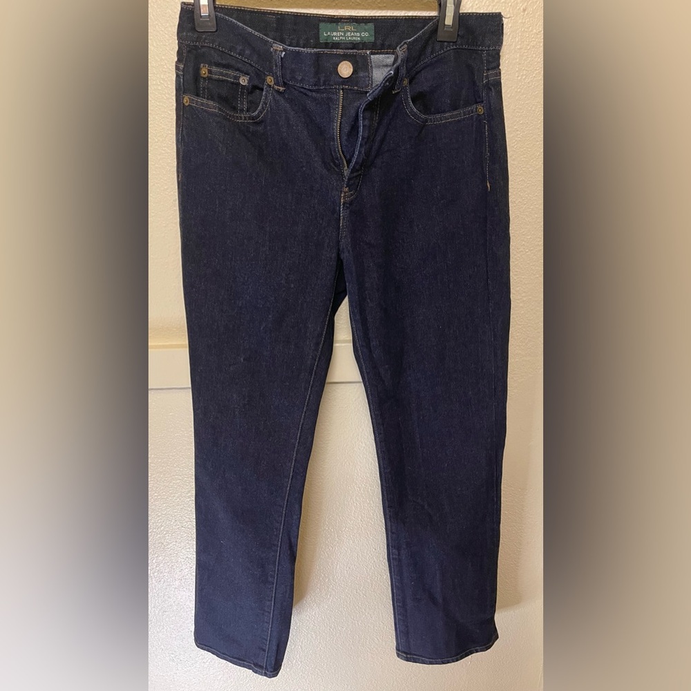 Lauren Jeans Co Ralph Lauren Jeans Dark Wash‎ Denim Women’s Size 4👖. .